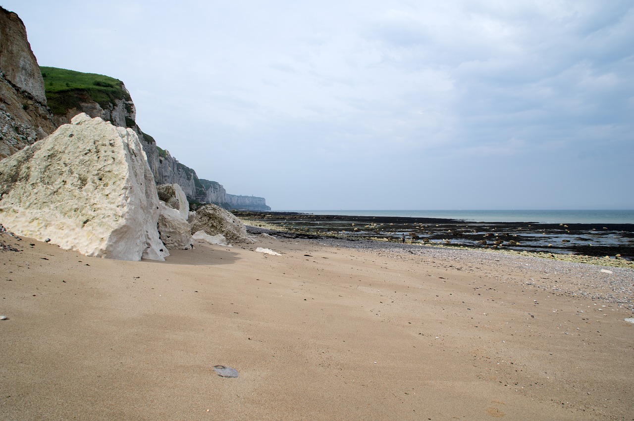 beach cliff coastline free photo