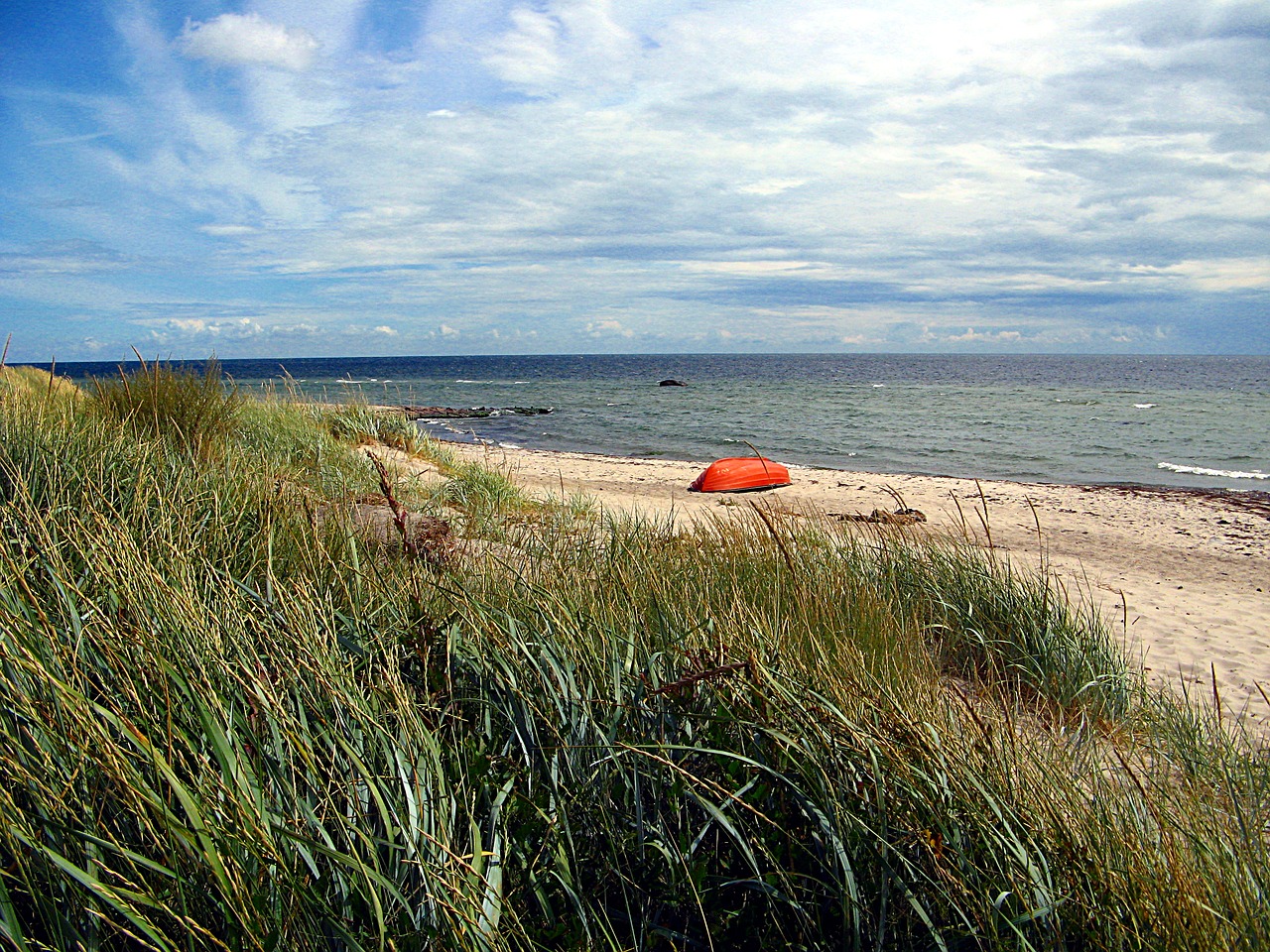 beach sea lonely free photo