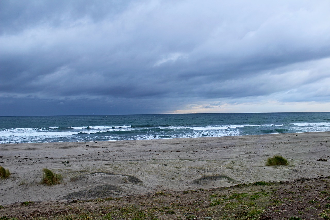 beach sea sky free photo