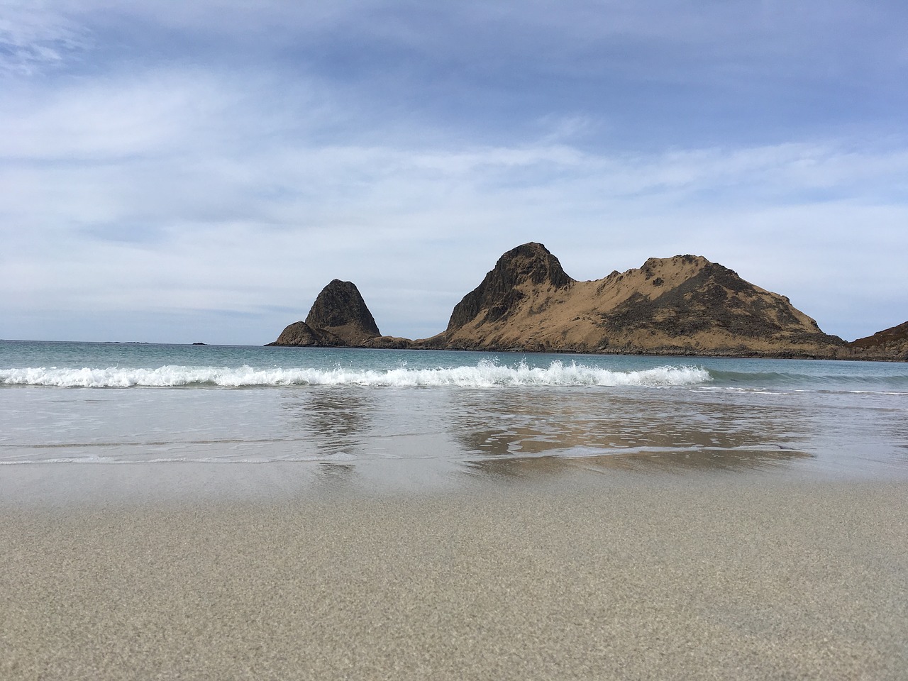 beach sea waves free photo