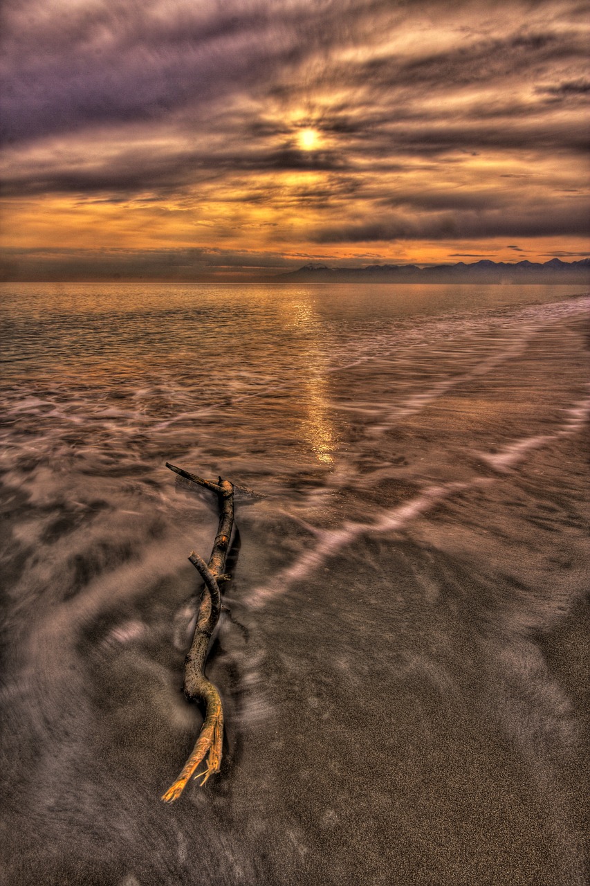 beach solar hdr free photo