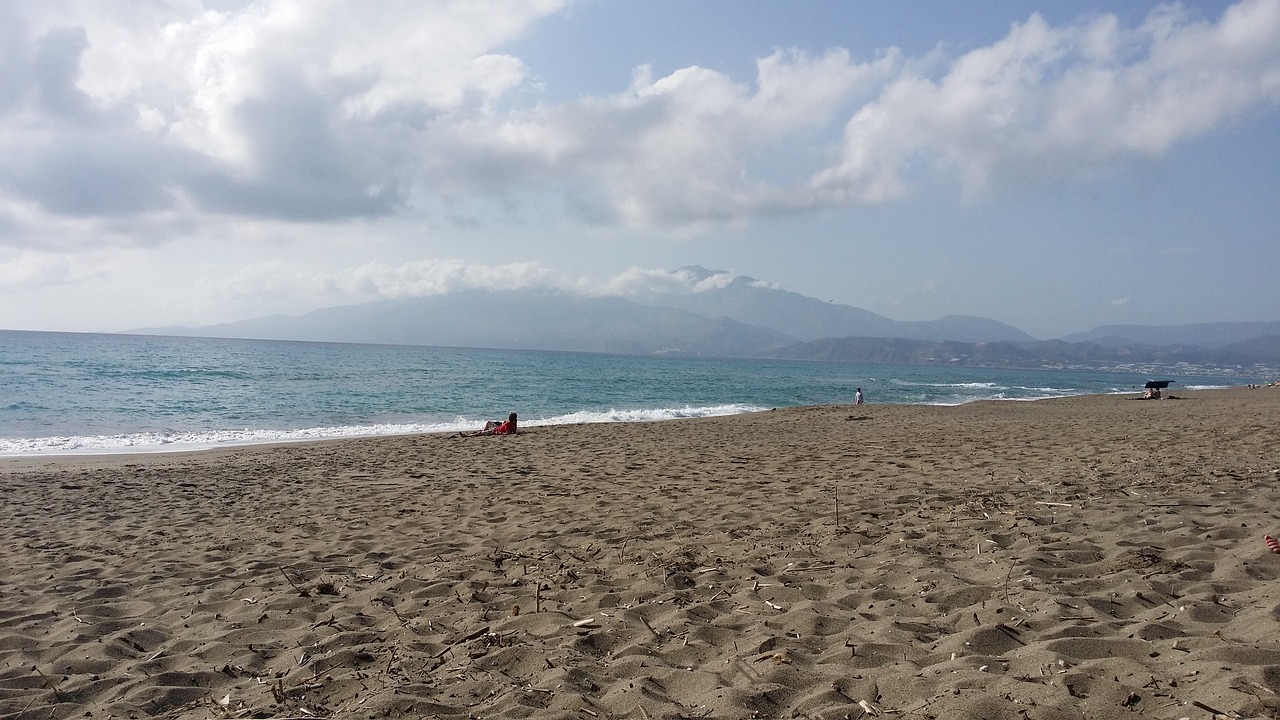 beach greece crete free photo