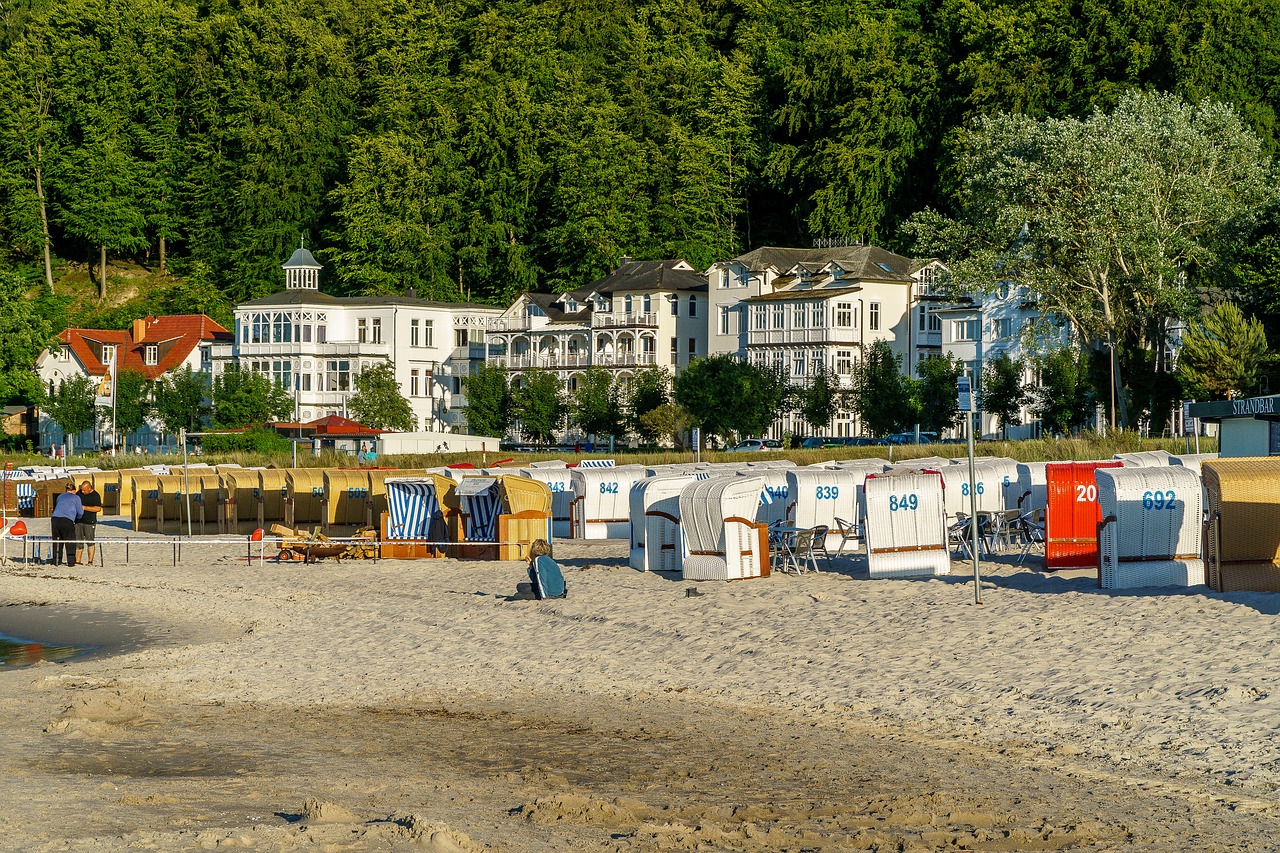 beach binz baltic sea free photo