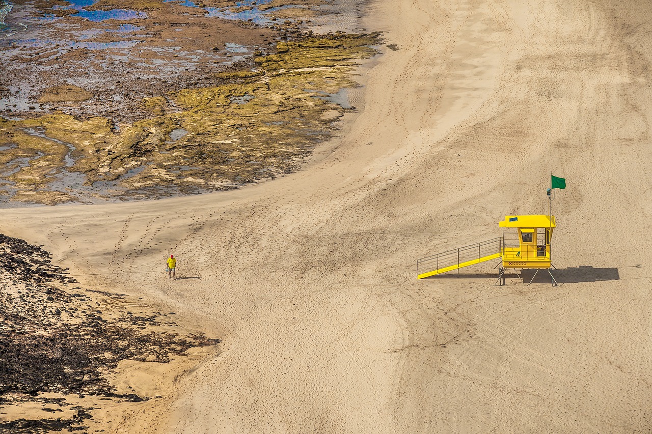 beach yellow sand free photo