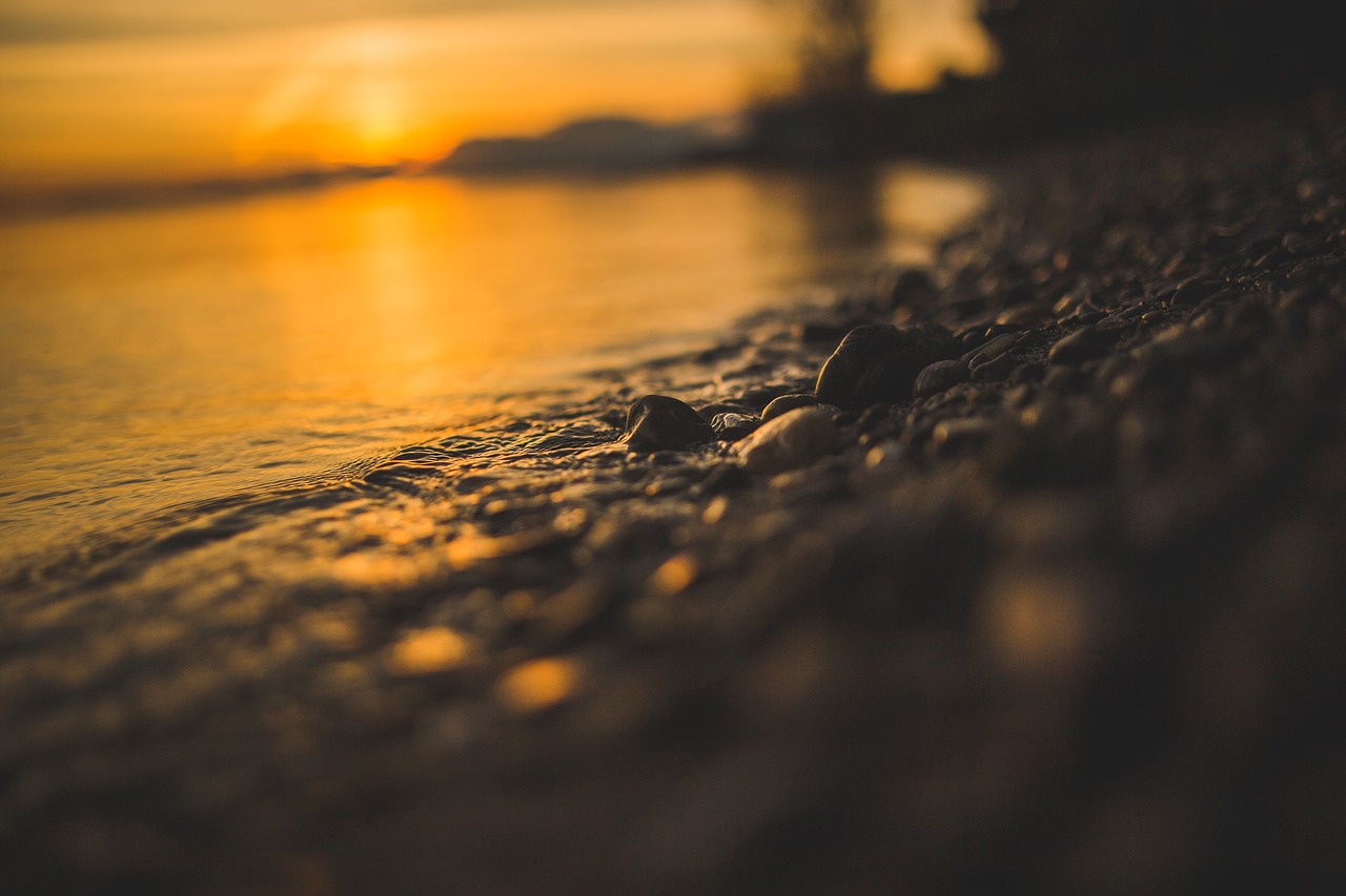 beach rocks coast free photo