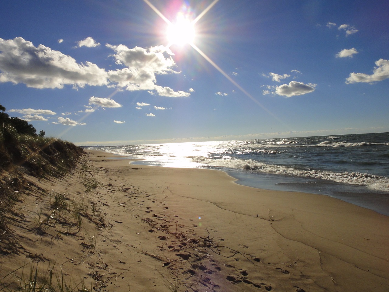 beach sun sand free photo