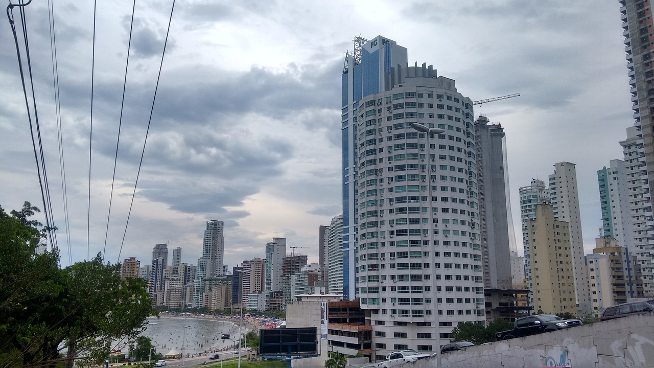 beach buildings city free photo