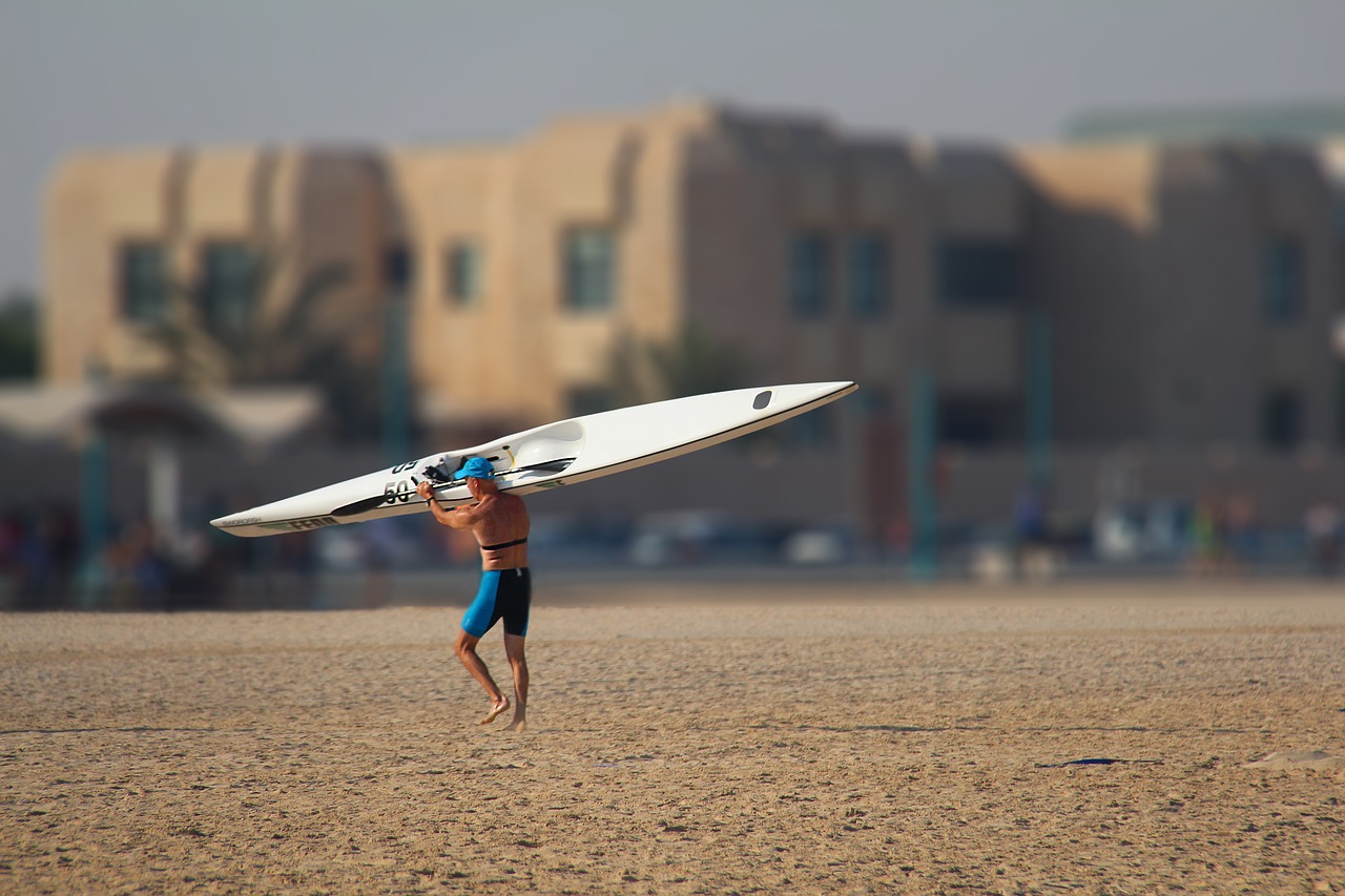 beach surfing summer free photo