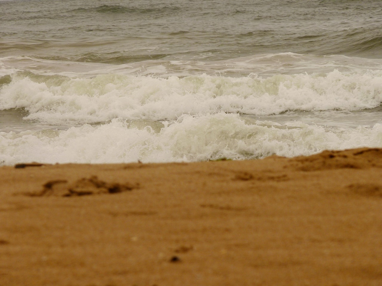 beach sea sand free photo