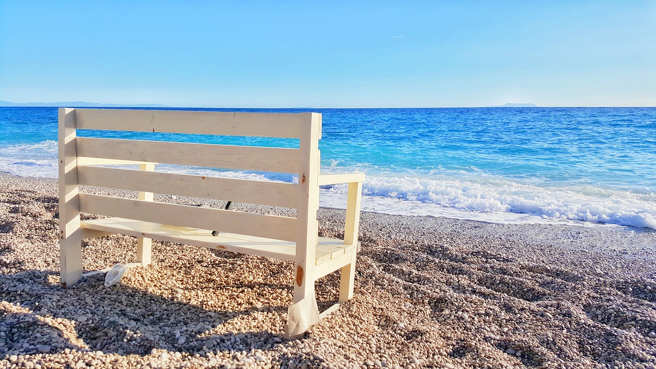 beach chair sand free photo