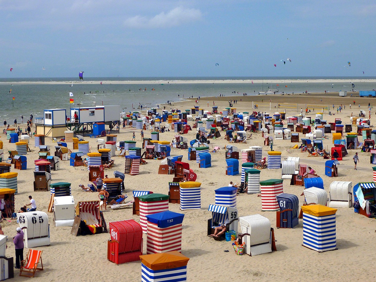 beach borkum clubs free photo