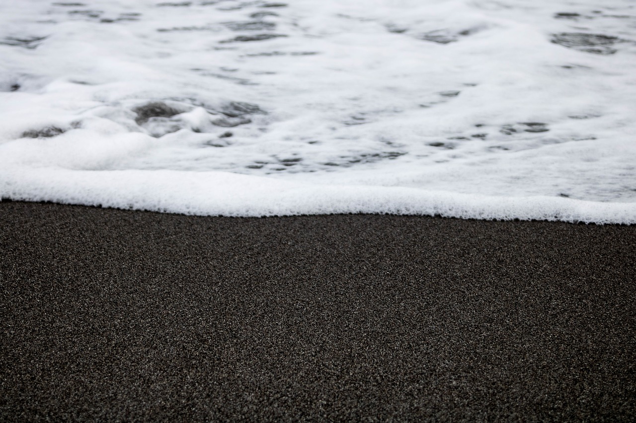 beach water sand free photo