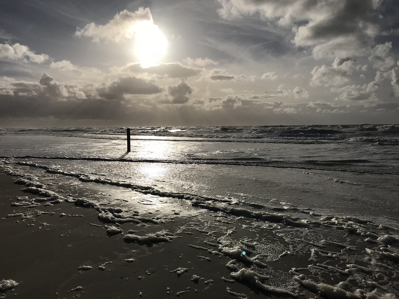 beach sand north sea free photo