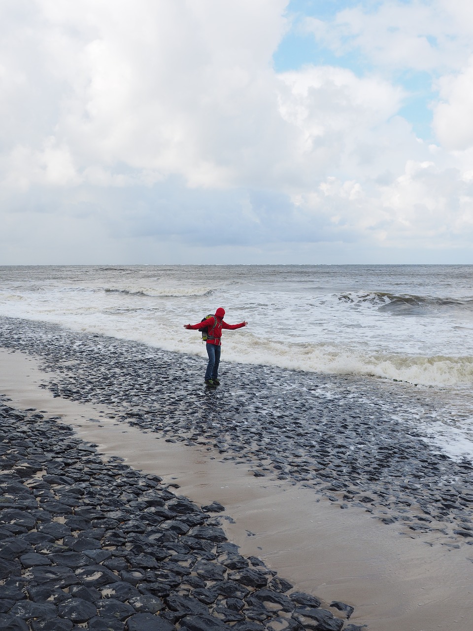 beach sea wave free photo