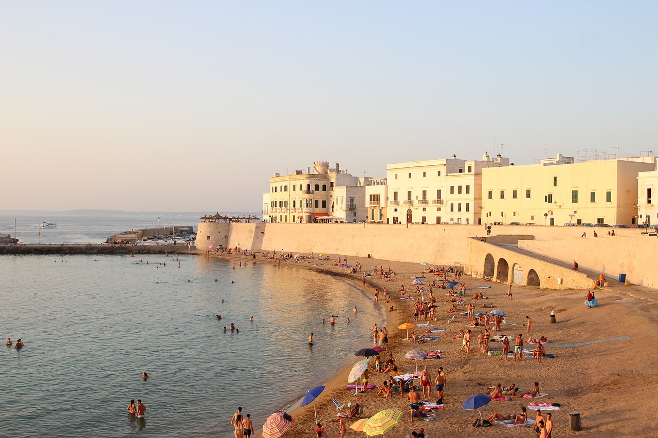 beach gallipoli salento free photo