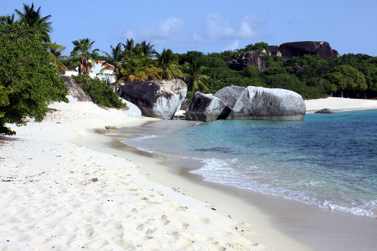 beach caribbean sea free photo