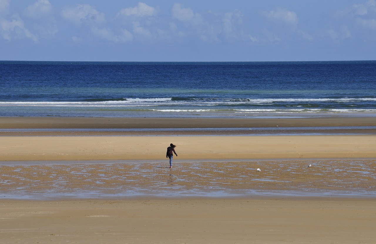 Beach Omaha Beach Sea Landing Normandy Normandy Free Image From Needpix Com