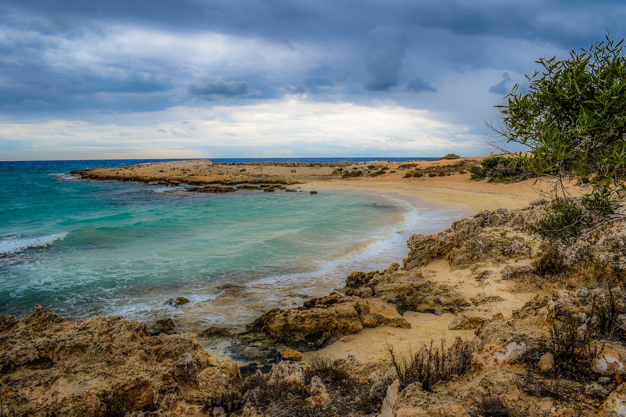 beach empty nature free photo