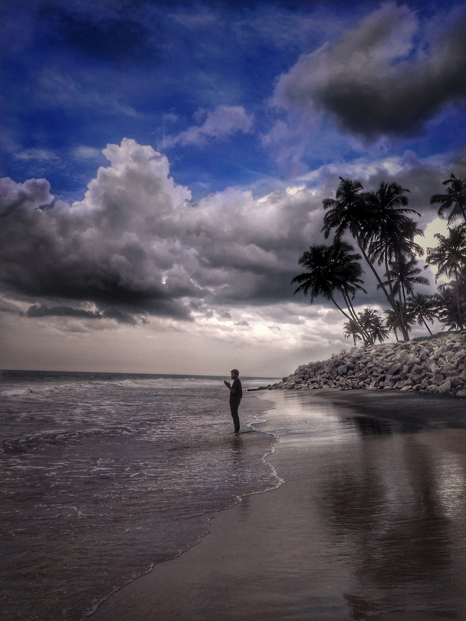 beach water seashore free photo