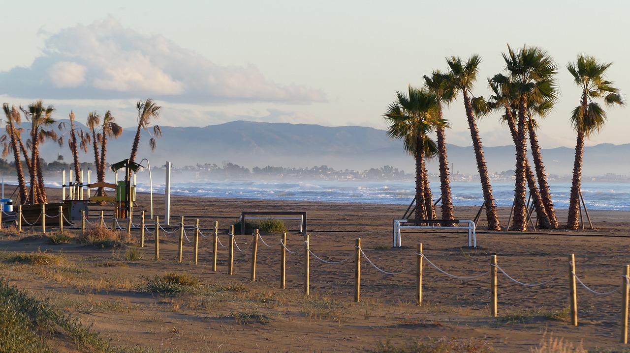 beach sand sea free photo