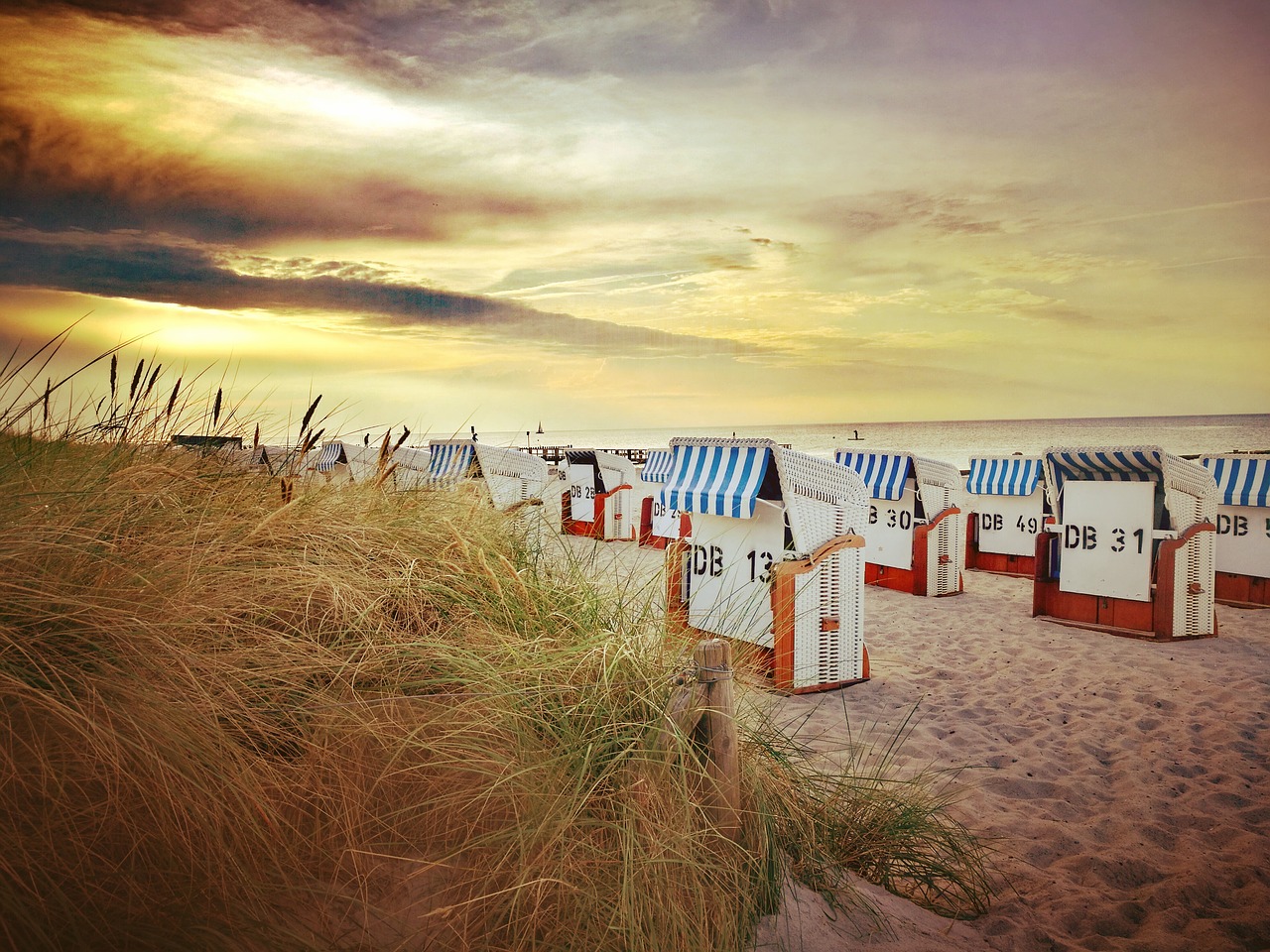 beach  horizontal  sea free photo