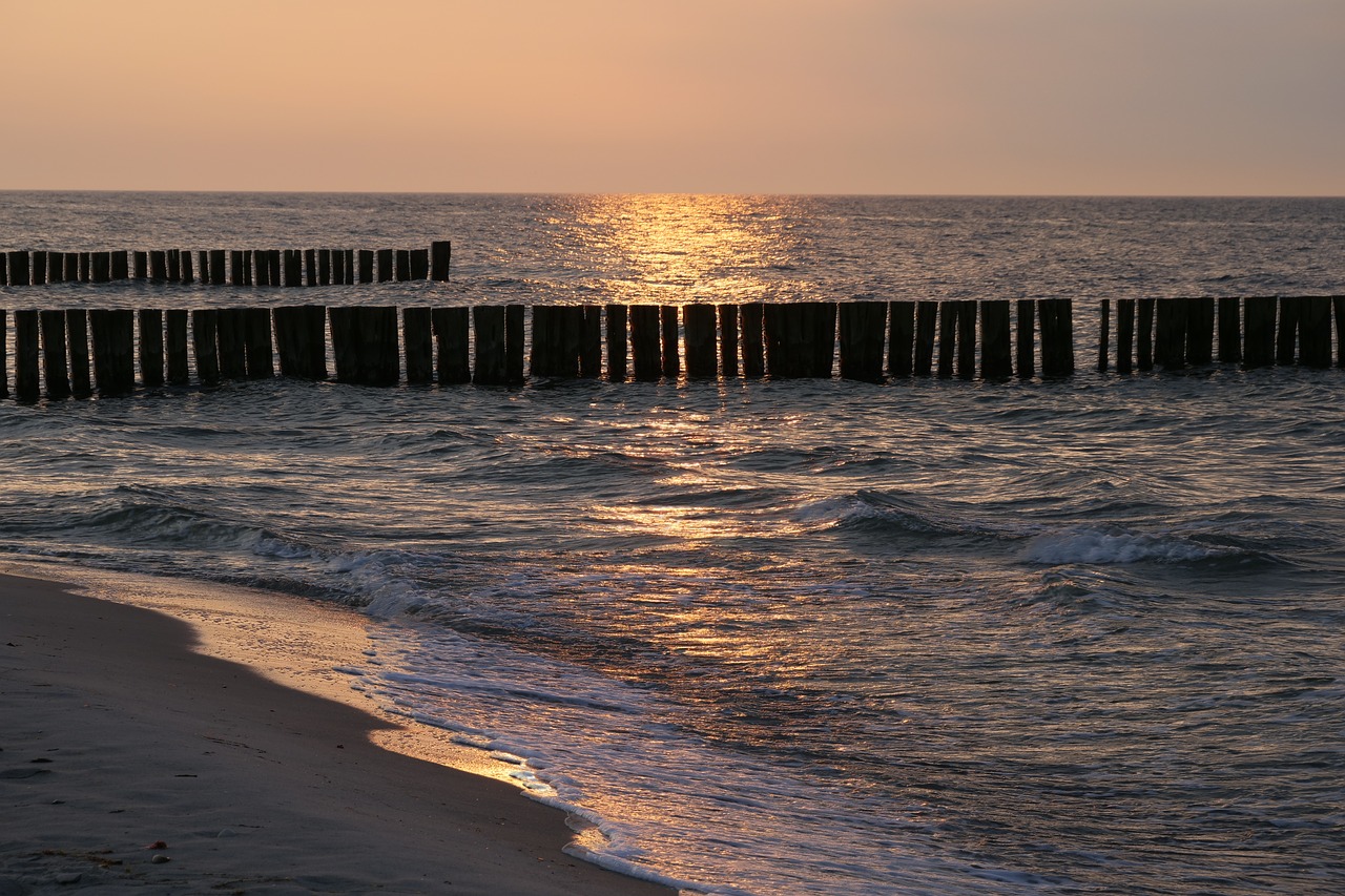 beach  sea  waters free photo