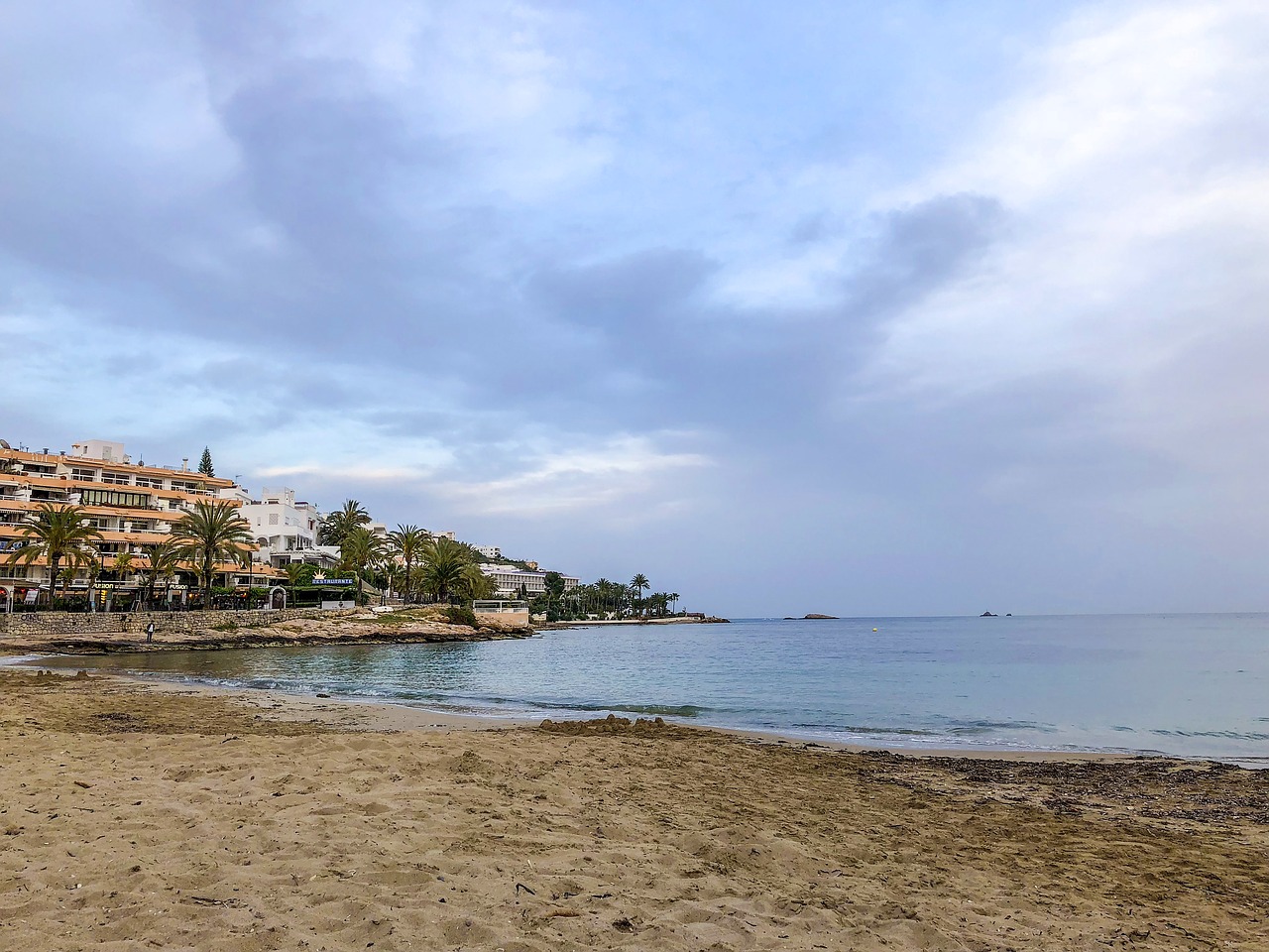 beach  mediterranean  waters free photo