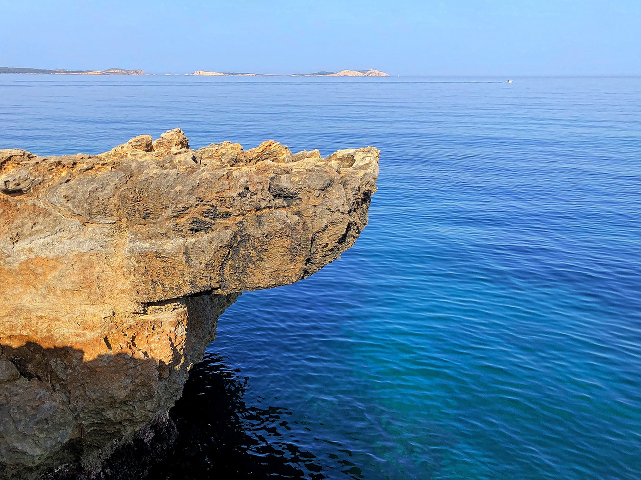 beach  mediterranean  waters free photo