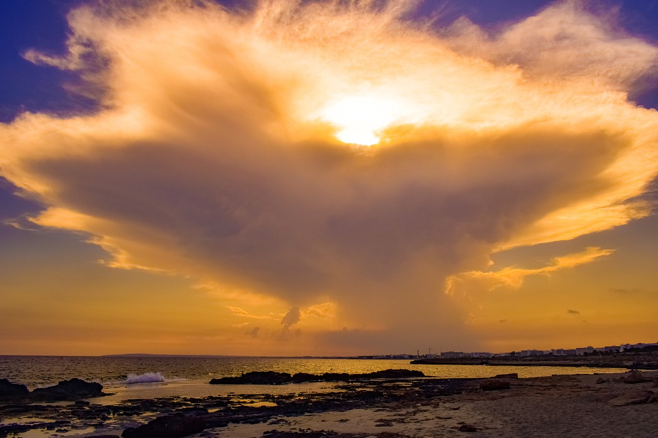 beach  sunset  sunset beach free photo