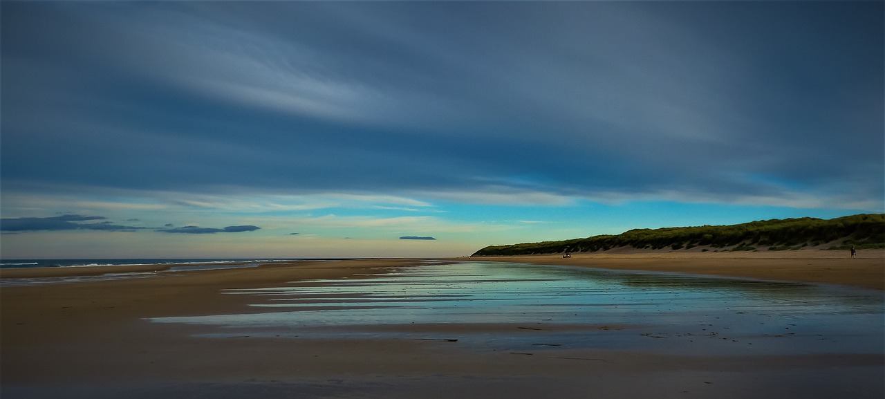 beach  sand  reflections free photo