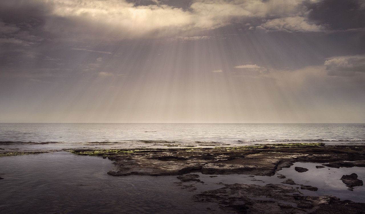 beach  rocks  seascape free photo