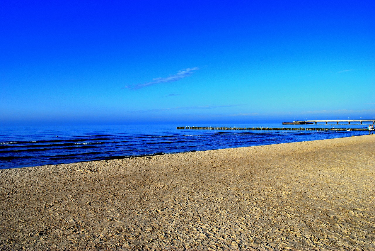 beach  sea  the baltic sea free photo