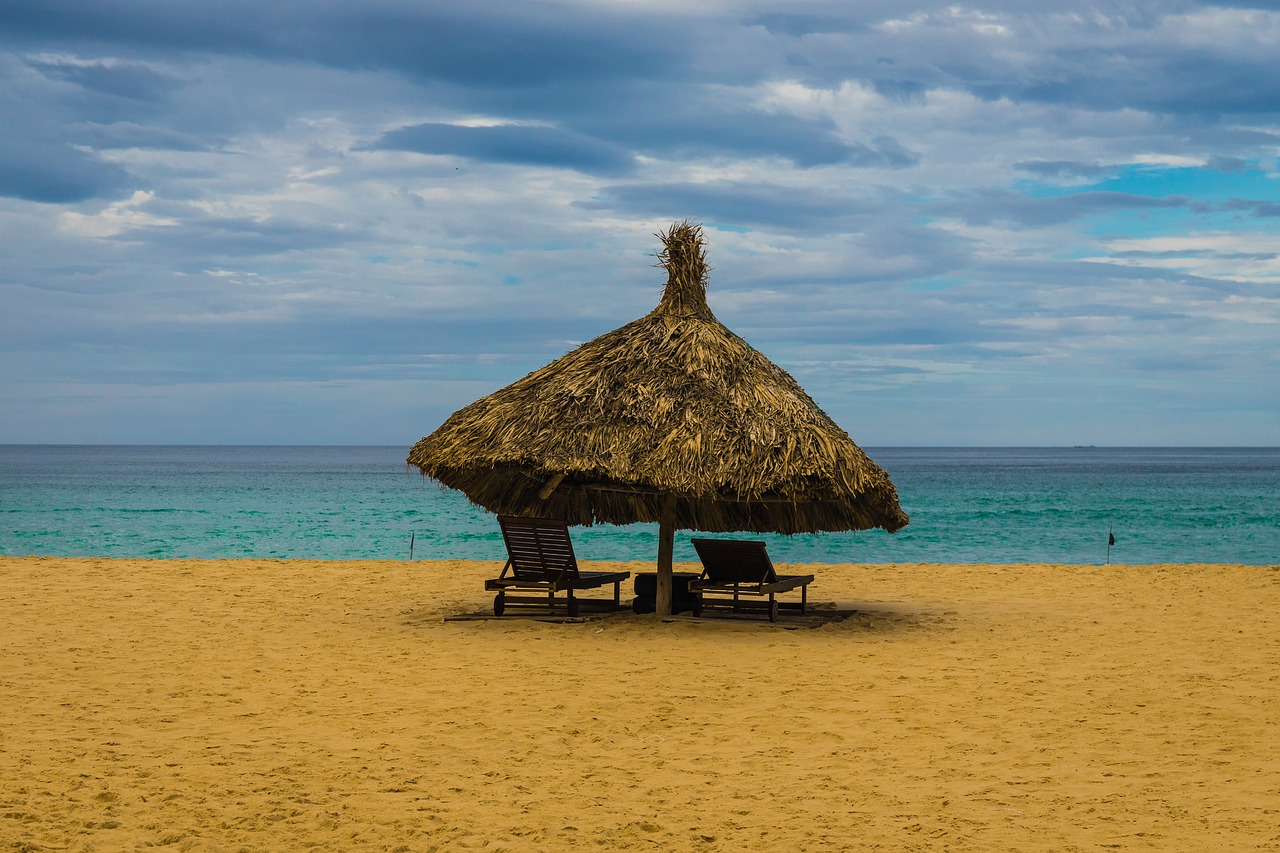 beach  serenity  rest free photo