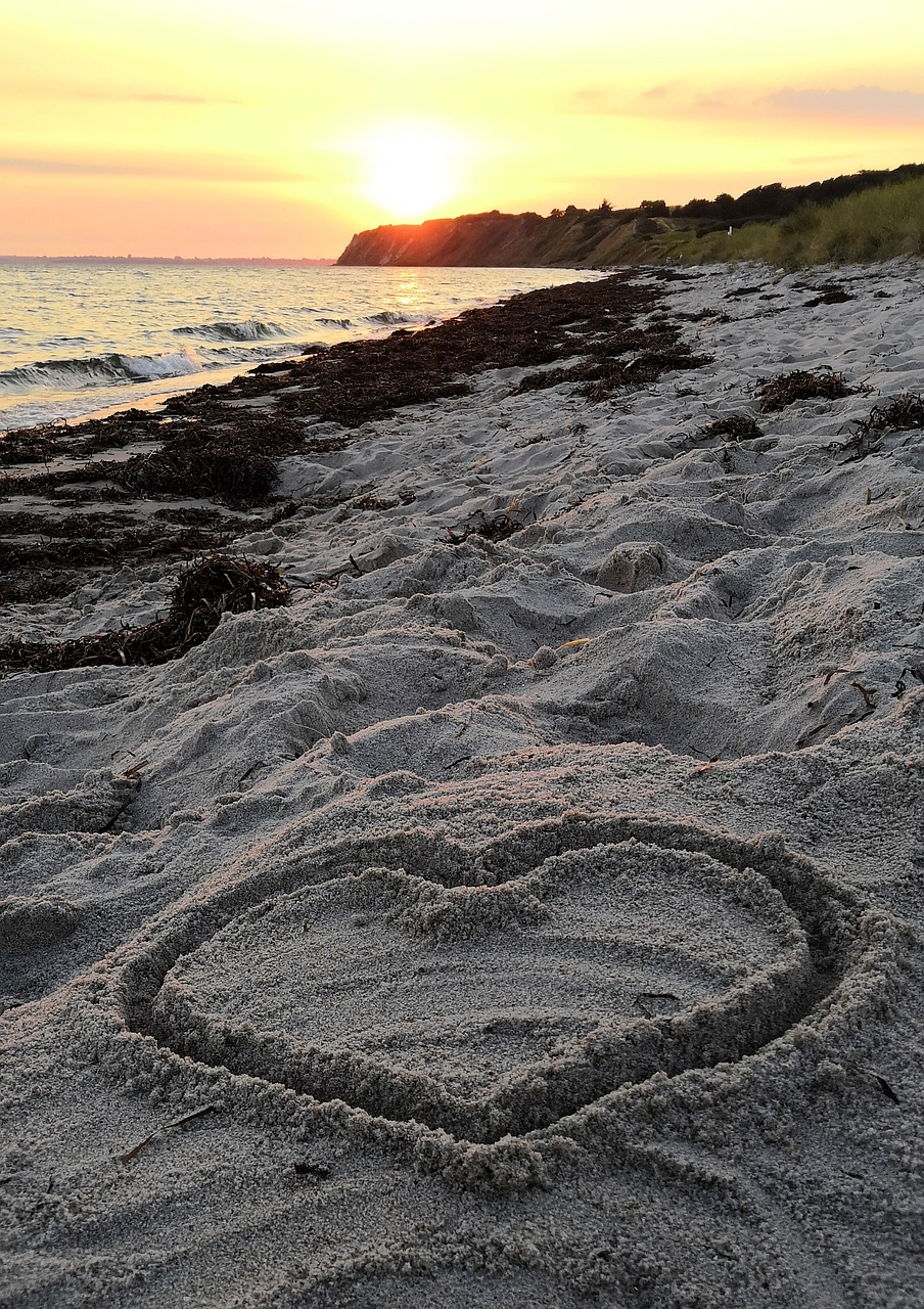 beach  sunset  sunrise free photo