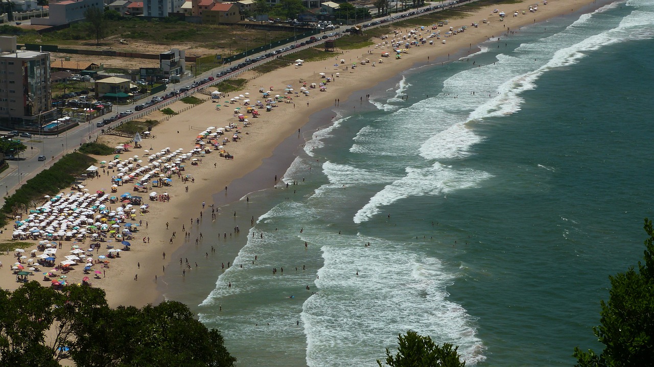 beach brazil brava beach free photo
