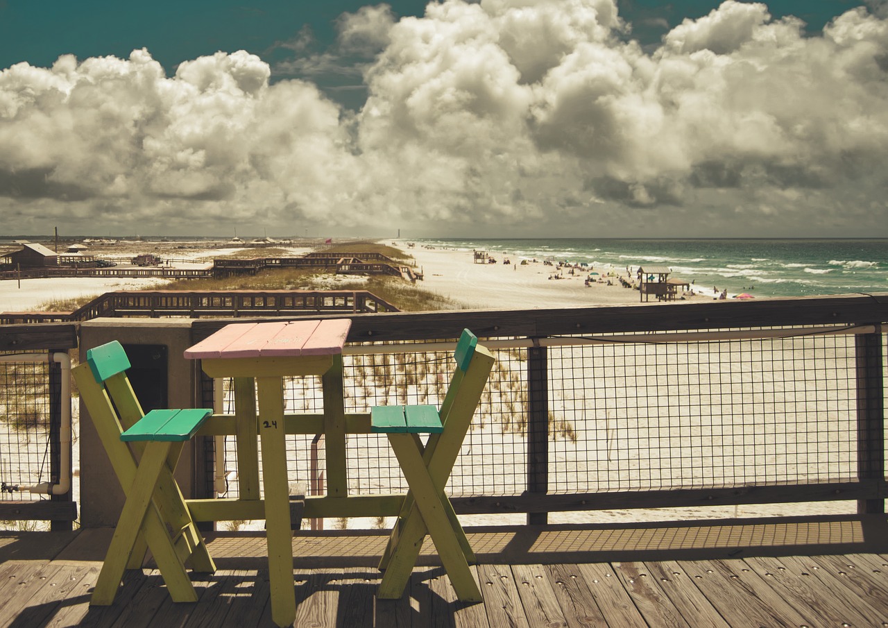 beach  pier  recovery free photo