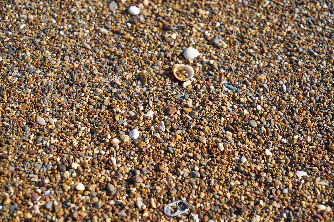 beach  stone  gravel free photo