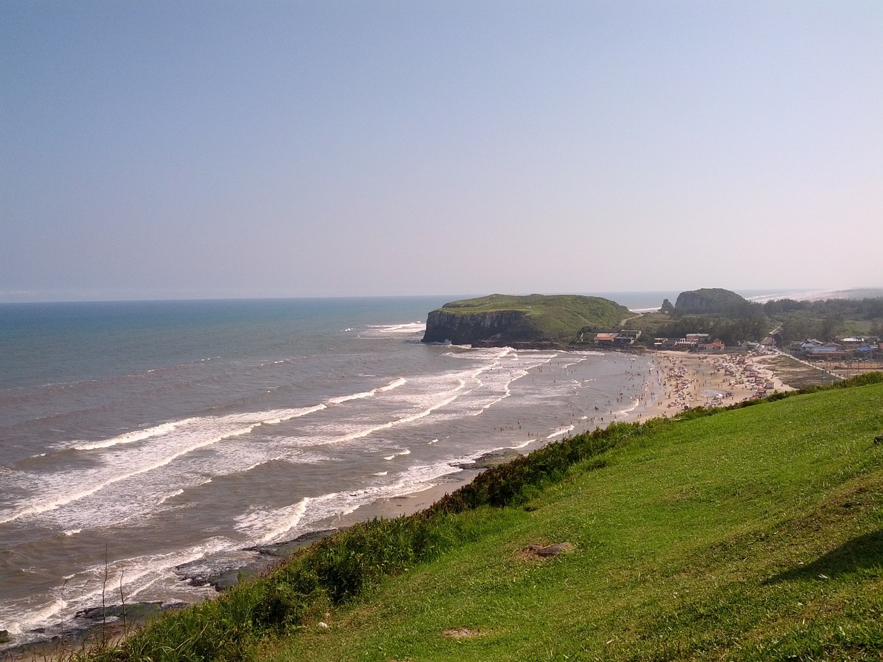 beach horizon landscape free photo