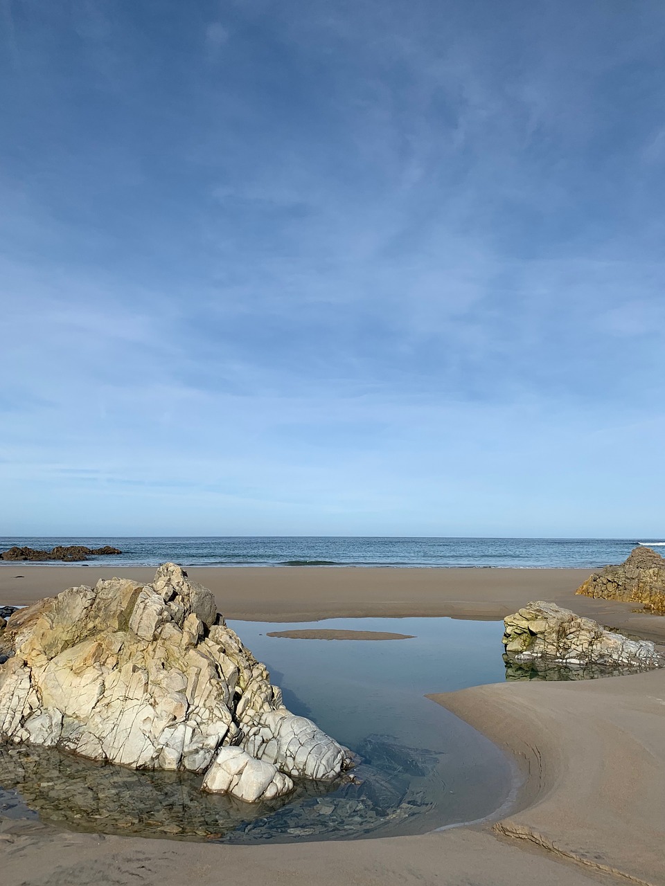 beach  sand  pond free photo