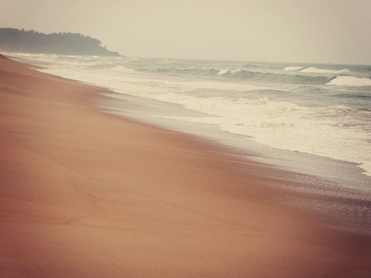 beach sand ocean free photo