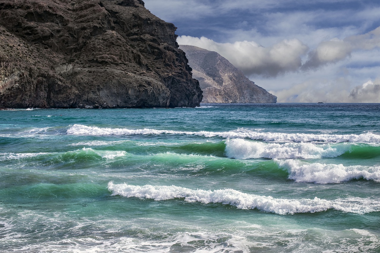 beach  waves  costa free photo