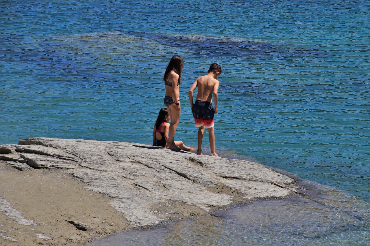 beach  rock  water free photo