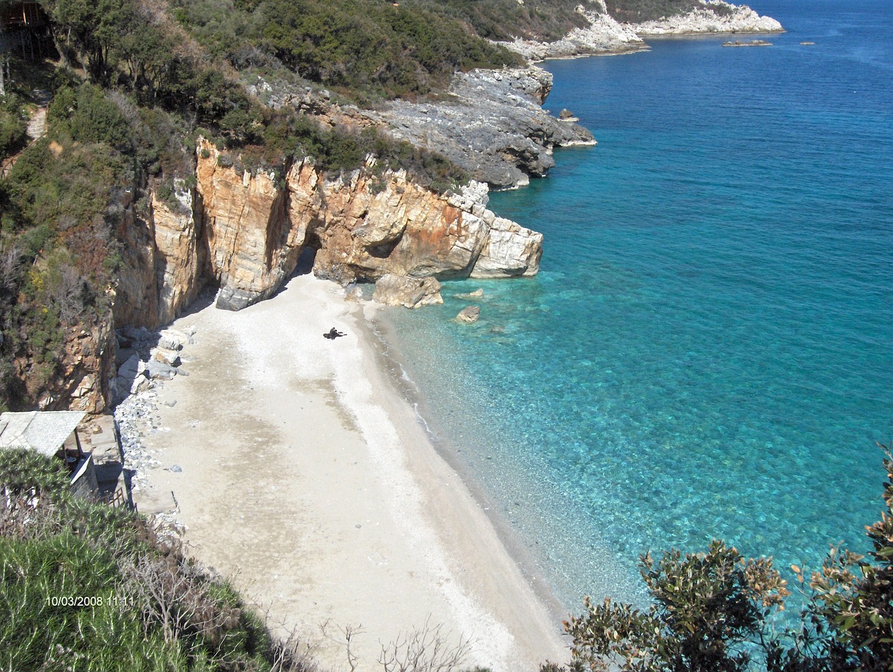 beach sunny summer free photo