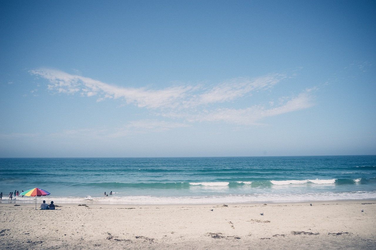 beach people sand free photo