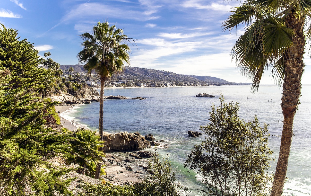 beach landscape seascape free photo