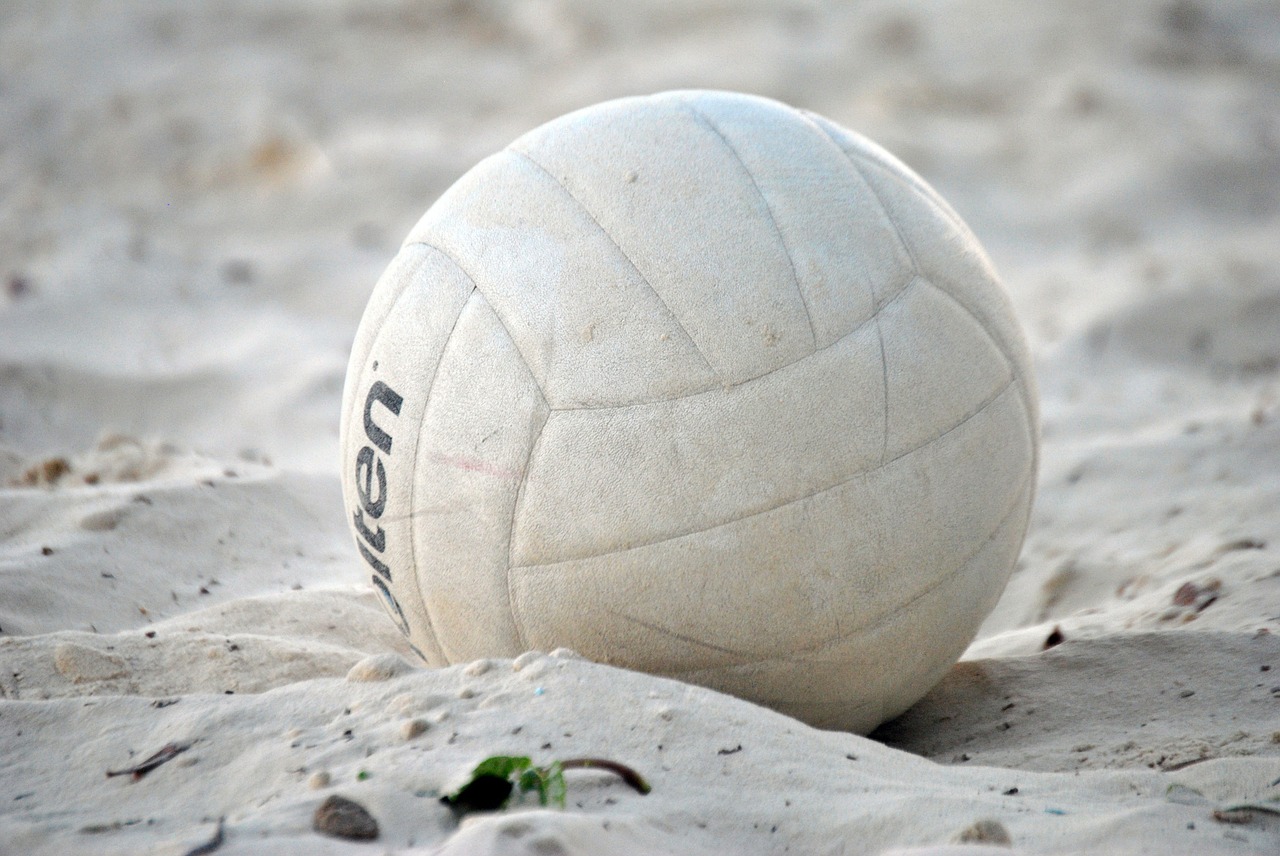 beach ball sand free photo