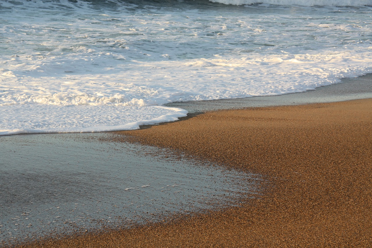 beach sand france free photo