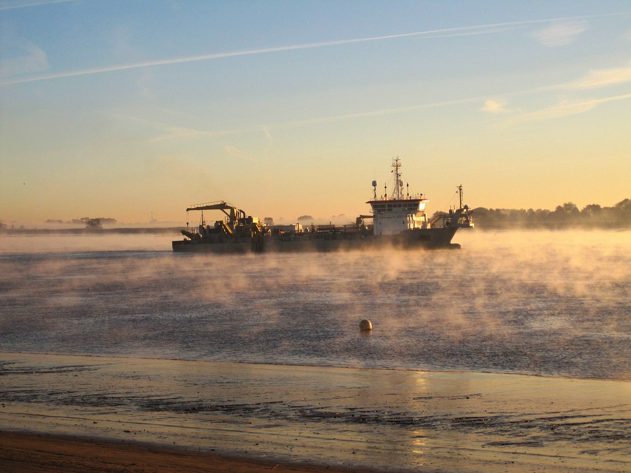 beach sunrise sand free photo