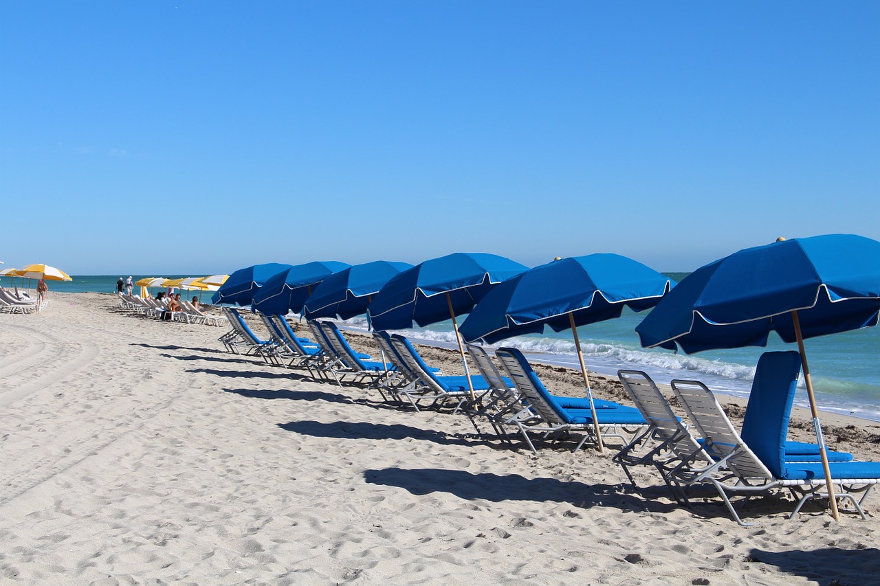 beach miami florida free photo