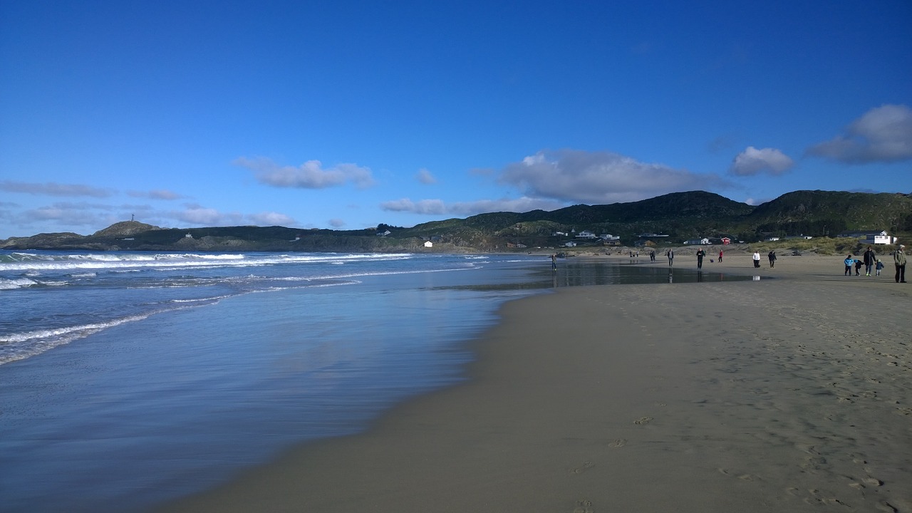 beach sky the coastal free photo